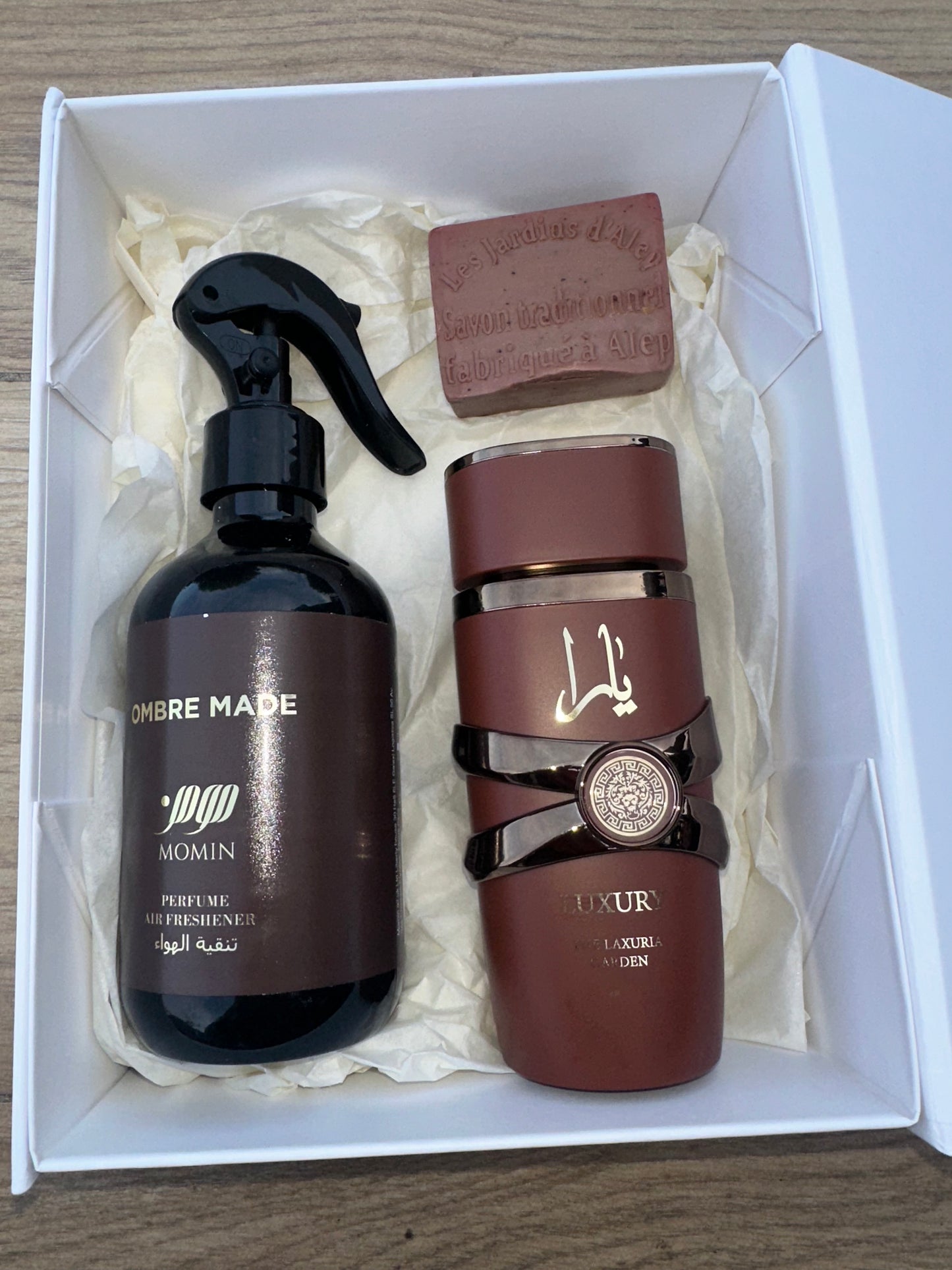 COFFRET MARRON LUXURY