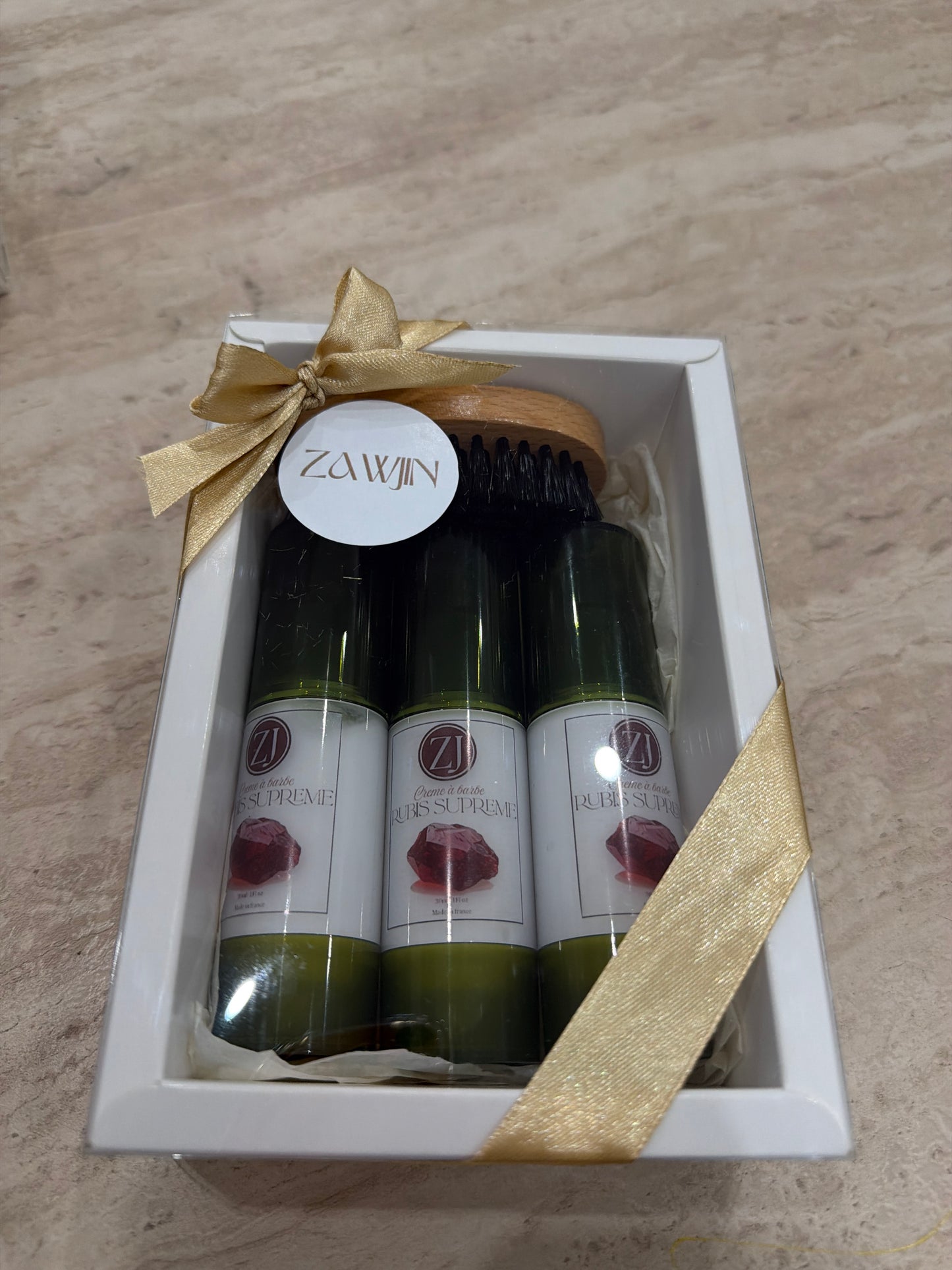 COFFRET 3 CRÈME BARBE RUBIS SUPREME